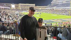 Danny attended 2021 Lockheed Martin Armed Forces Bowl: Army vs. Missouri on Dec 22nd 2021 via VetTix 