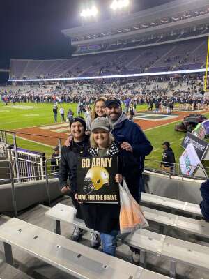 Thank You! attended 2021 Lockheed Martin Armed Forces Bowl: Army vs. Missouri on Dec 22nd 2021 via VetTix 