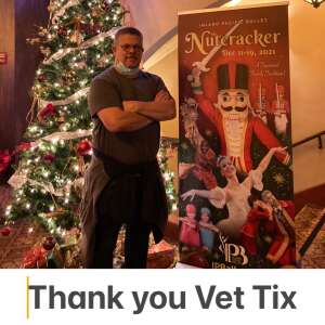 Mike  attended Inland Pacific Ballet Performs the Nutcracker on Dec 18th 2021 via VetTix 