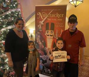 Jim attended Inland Pacific Ballet Performs the Nutcracker on Dec 18th 2021 via VetTix 
