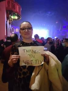 Kristen  attended The Nights We Stole Christmas With Evanescence on Dec 9th 2021 via VetTix 