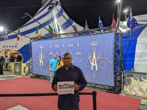 Steven attended Cirque Du Soleil - Alegria on Dec 3rd 2021 via VetTix 