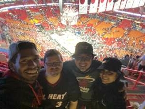 Fred LopezRivera  attended Miami Heat vs. Milwaukee Bucks - NBA on Dec 8th 2021 via VetTix 