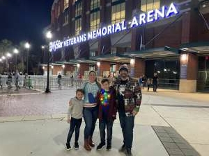 Kristina & Ryan attended Jacksonville Icemen vs. Atlanta Gladiators - ECHL on Dec 22nd 2021 via VetTix 