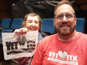 Doug P attended It's Only a Play on Dec 11th 2021 via VetTix 