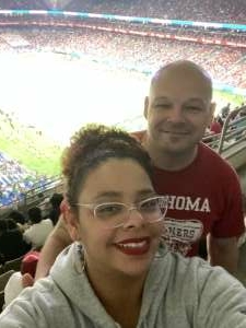 Patricia Brodbeck attended 2021 Valero Alamo Bowl: Oregon vs. Oklahoma - NCAA Football on Dec 29th 2021 via VetTix 