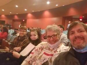 The Pitzs attended A Magical Cirque Christmas on Dec 11th 2021 via VetTix 
