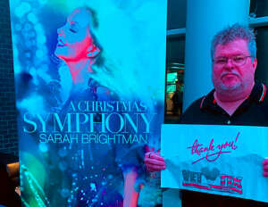 John attended Sarah Brightman: a Christmas Symphony on Dec 18th 2021 via VetTix 