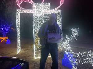 Ron attended Holiday Light Experience - 8 PM Time Slot on Dec 12th 2021 via VetTix 