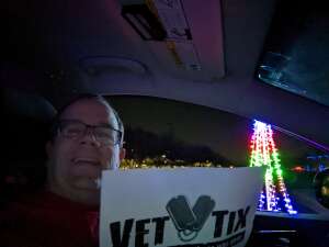 Chris attended Holiday Light Experience - 8 PM Time Slot on Dec 15th 2021 via VetTix 