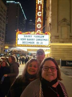 Mike attended Barry Manilow on Dec 20th 2021 via VetTix 