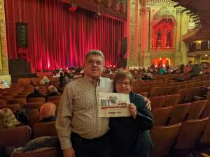  Al and Joan attended Barry Manilow on Dec 20th 2021 via VetTix 