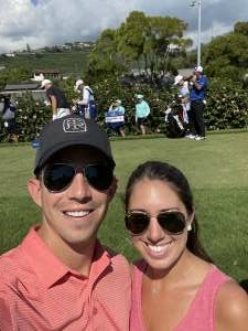 Justin attended 2021 Sony Open in Hawaii - PGA Tour on Jan 12th 2022 via VetTix 