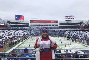 Melissa Steele attended Buffalo Bills vs. Atlanta Falcons - NFL on Jan 2nd 2022 via VetTix 