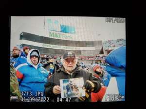 Art Scheu. attended Buffalo Bills vs. Atlanta Falcons - NFL on Jan 2nd 2022 via VetTix 