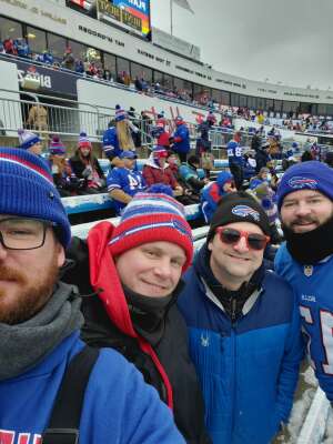 jeremy attended Buffalo Bills vs. Atlanta Falcons - NFL on Jan 2nd 2022 via VetTix 