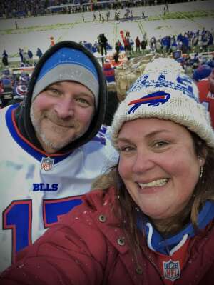 Erin attended Buffalo Bills vs. Atlanta Falcons - NFL on Jan 2nd 2022 via VetTix 