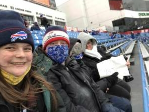 Patricia attended Buffalo Bills vs. New York Jets - NFL on Jan 9th 2022 via VetTix 