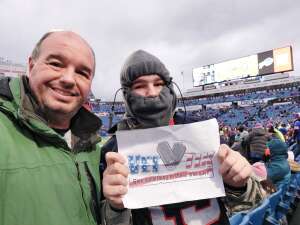 Kevin attended Buffalo Bills vs. New York Jets - NFL on Jan 9th 2022 via VetTix 