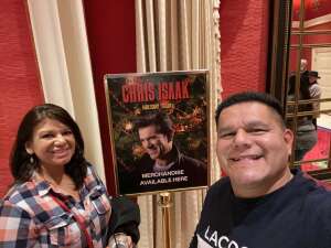 Gerardo  attended Chris Isaak - Holiday Tour on Dec 18th 2021 via VetTix 
