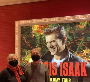 Lisa attended Chris Isaak - Holiday Tour on Dec 18th 2021 via VetTix 