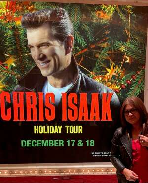Emma attended Chris Isaak - Holiday Tour on Dec 18th 2021 via VetTix 