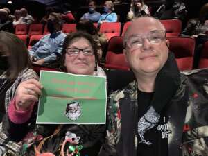 Roberta & Stew attended Chris Isaak - Holiday Tour on Dec 18th 2021 via VetTix 