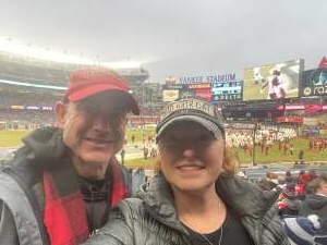 Rachel Kaye attended 2021 New Era Pinstripe Bowl: Virginia Tech vs. Maryland on Dec 29th 2021 via VetTix 