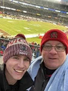 John Welling attended 2021 New Era Pinstripe Bowl: Virginia Tech vs. Maryland on Dec 29th 2021 via VetTix 