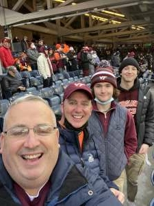 Chuck Miller attended 2021 New Era Pinstripe Bowl: Virginia Tech vs. Maryland on Dec 29th 2021 via VetTix 