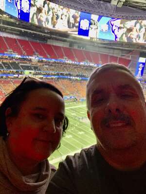 Kevin H. attended 2021 Chick-fil-a Peach Bowl: PITT Panthers vs. Michigan State Spartans on Dec 30th 2021 via VetTix 