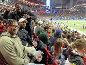 Kevin attended 2021 Chick-fil-a Peach Bowl: PITT Panthers vs. Michigan State Spartans on Dec 30th 2021 via VetTix 
