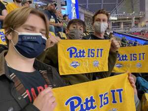 T attended 2021 Chick-fil-a Peach Bowl: PITT Panthers vs. Michigan State Spartans on Dec 30th 2021 via VetTix 