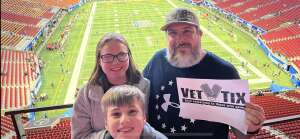 Michael Bailey attended 2021 Chick-fil-a Peach Bowl: PITT Panthers vs. Michigan State Spartans on Dec 30th 2021 via VetTix 