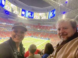 William Johnston  attended 2021 Chick-fil-a Peach Bowl: PITT Panthers vs. Michigan State Spartans on Dec 30th 2021 via VetTix 