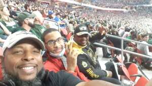 McKinley attended 2021 Chick-fil-a Peach Bowl: PITT Panthers vs. Michigan State Spartans on Dec 30th 2021 via VetTix 