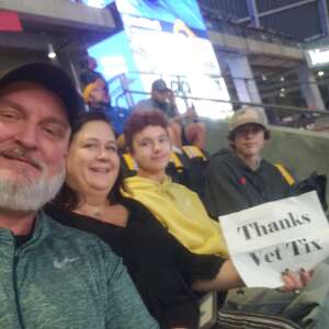Richard Fuller  attended 2021 Chick-fil-a Peach Bowl: PITT Panthers vs. Michigan State Spartans on Dec 30th 2021 via VetTix 