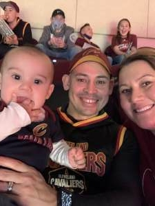 The Rendon’s attended Cleveland Cavaliers vs. Indiana Pacers - NBA on Jan 2nd 2022 via VetTix 