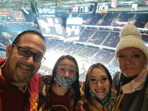 Michele attended Cleveland Cavaliers vs. Indiana Pacers - NBA on Jan 2nd 2022 via VetTix 