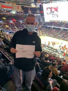 Rod attended Cleveland Cavaliers vs. Indiana Pacers - NBA on Jan 2nd 2022 via VetTix 