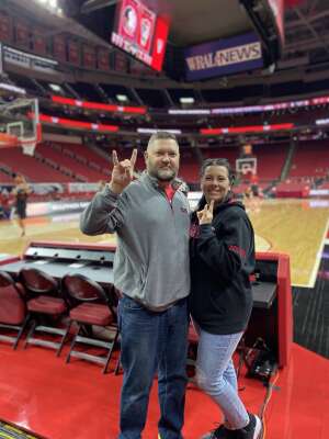 The Collins Family attended NC State vs. Florida State - NCAA Men's Basketball on Jan 1st 2022 via VetTix 