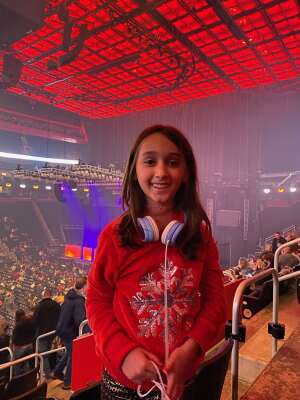 Retired SFC C attended Trans-siberian Orchestra-christmas Eve & Other Stories on Dec 28th 2021 via VetTix 