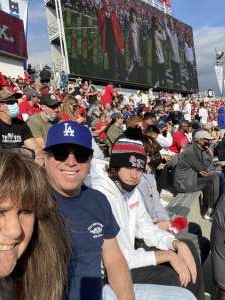 Brad attended 108th Rose Bowl Game: Ohio State Buckeyes vs. Utah Utes - NCAA Football on Jan 1st 2022 via VetTix 