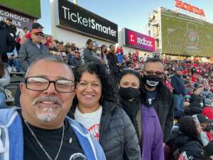 Jaime Rosales  attended 108th Rose Bowl Game: Ohio State Buckeyes vs. Utah Utes - NCAA Football on Jan 1st 2022 via VetTix 