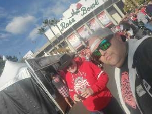 What a great game attended 108th Rose Bowl Game: Ohio State Buckeyes vs. Utah Utes - NCAA Football on Jan 1st 2022 via VetTix 