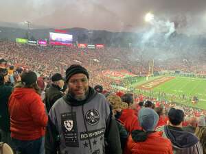 Dalen Lanier attended 108th Rose Bowl Game: Ohio State Buckeyes vs. Utah Utes - NCAA Football on Jan 1st 2022 via VetTix 