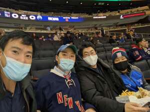 Ryu attended New York Rangers vs. Edmonton Oilers - NHL on Jan 3rd 2022 via VetTix 