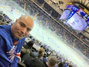 Anis Attia attended New York Rangers vs. Edmonton Oilers - NHL on Jan 3rd 2022 via VetTix 