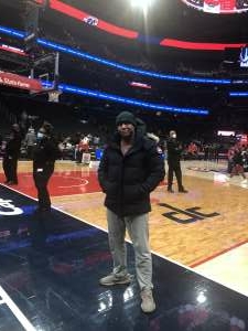 Franklin attended Washington Wizards vs. Oklahoma City Thunder - NBA on Jan 11th 2022 via VetTix 