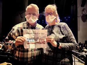 Dennis attended The Temptations & the Four Tops on Jan 14th 2022 via VetTix 